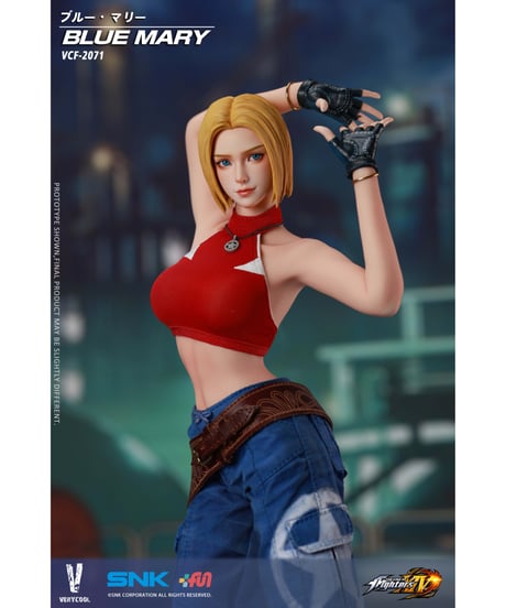 【予約】THE KING OF FIGHTERS XIV ブルー・マリー 1/6 アクションフィギュア　［ベリークール］