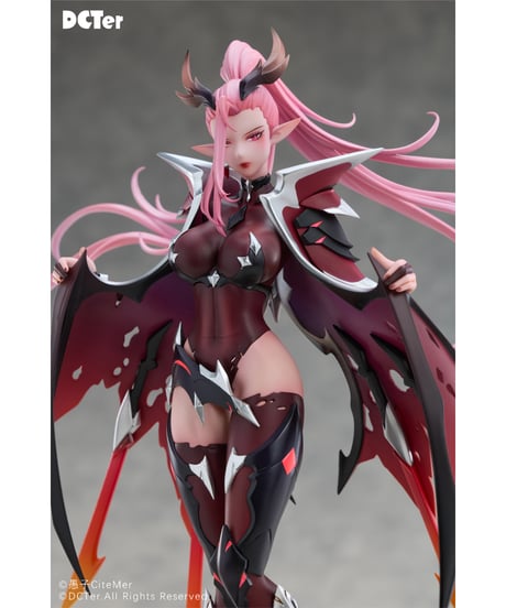 【予約】竜姫士 ヘスリオン　1/7スケール　塗装済み完成フィギュア　［PLUM］
