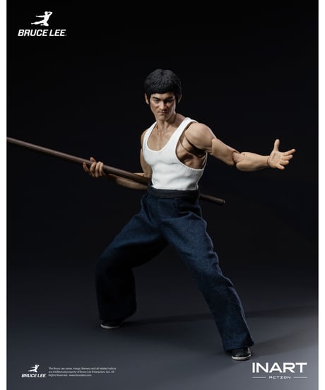【予約】INART Action（インアート・アクション）― ブルース・リー（カンフー衣装）1/12スケール アクションフィギュア　［INART］