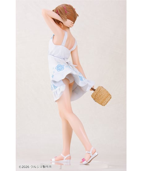【予約】すずみちゃん　～おでかけ日和～　成形色アイボリー　レジンキャストキット　［クルシマ製作所］
