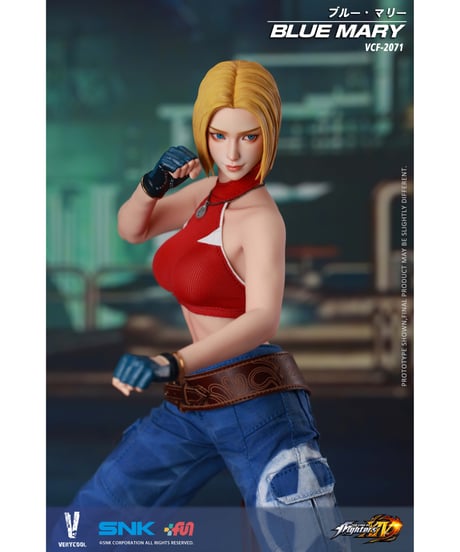 【予約】THE KING OF FIGHTERS XIV ブルー・マリー 1/6 アクションフィギュア　［ベリークール］