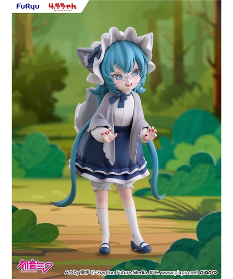 【予約】4.5ちゃん 初音ミク 狼ver.　塗装済み完成品　［フリュー］