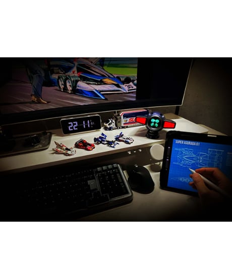 【予約】～LEGEND's FACES COLLECTION～  新世紀GPXサイバーフォーミュラ ナビゲーションサイバーシステム アスラーダ(スーパーアスラーダ01Ver.)　［メガハウス］