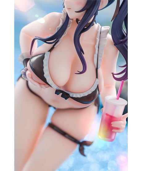 【予約】水着メイド シャーロット illustration by LANCE-小葱爆蛋 1/6 完成品フィギュア　[Hobby Rangers]