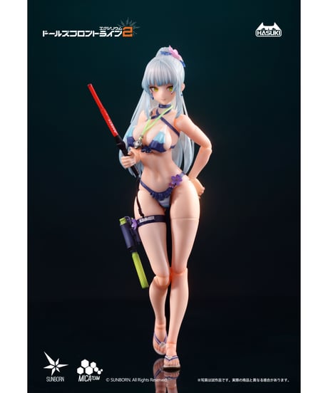【予約】pocket art PA013 ドールズフロントライン2：エクシリウム クルカイ 蒼き軌跡Ver. 豪華版 1/12 完成品アクションフィギュア　［HASUKI］