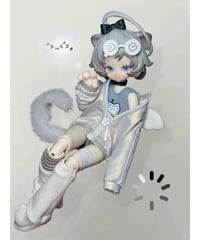 【予約】【送料無料】「ニャーニャーニャー次元」 BJDドール ブラインドボックス　6個入り1BOX　［InedibleDoll（イネディブルドール）］