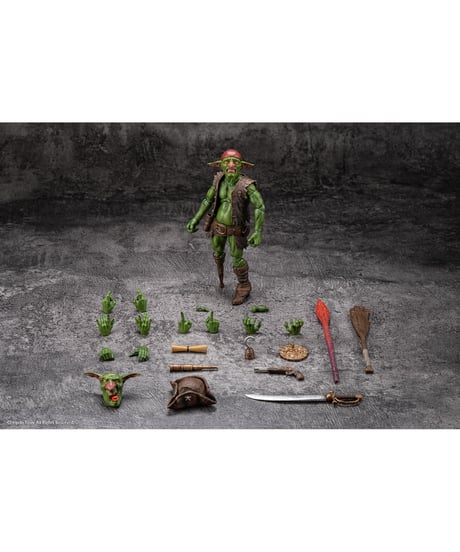 【予約】ゴブリン族 海賊ゴブリン 1/12スケール可動フィギュア (完成品)　［HopDo Toys］