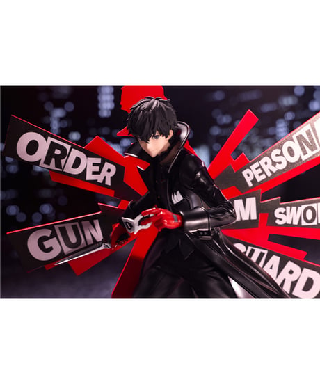 【予約】OSHI WORKS ペルソナ5 ザ・ロイヤル ジョーカー　PVC塗装済み完成品　［コトブキヤ］