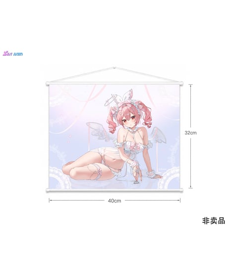 【予約】白うさぎRosu 天使ver. Illustrated by Rosuuri 1/4 完成品フィギュア 特典版　［SIKI ANIM］