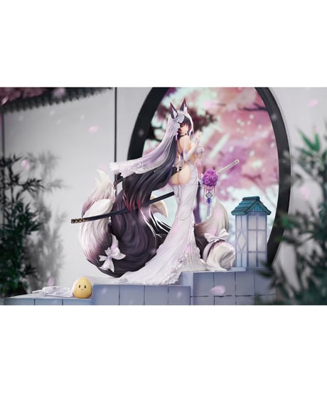 【予約】アズールレーン 武蔵 純潔清浄のウィステリアVer.  LEDアクリル展示ケース付きスペシャル版　1/7スケールフィギュア　［APEX-TOYS］
