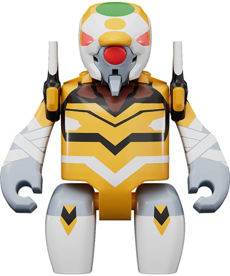 【予約】【送料無料】BRICKROID エヴァンゲリオン零号機（改）『：破』ver.　ヱヴァンゲリヲン新劇場版　  プラスチック製 塗装済み可動フィギュア　[ グッドスマイルカンパニー ]