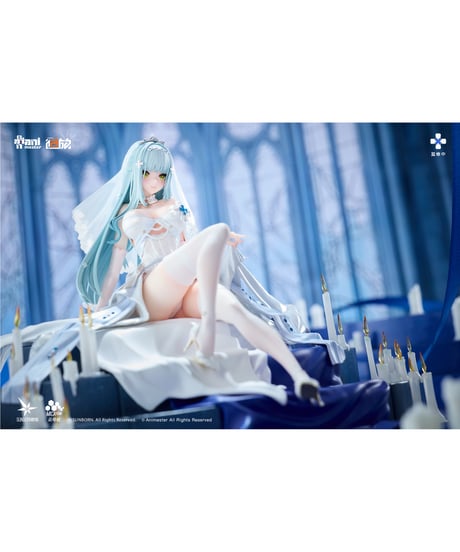 【予約】ドールズフロントライン2：エクシリウム  『クルカイ - 紺星の願い』 1/7完成品フィギュア 　[大漫匠アニメスター]
