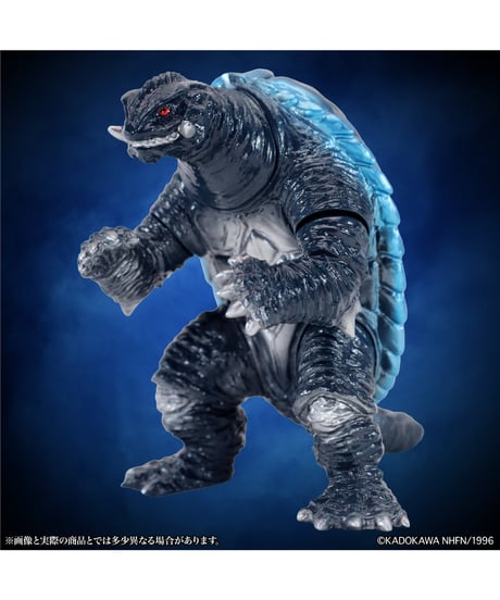 【予約】MSS ガメラ【第15弾】ガメラ（1996）レトロブルー Ver.　彩色済み完成品　[CCP JAPAN]