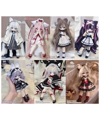 【予約】【送料無料】Meki「ふわもこ おやすみ」BJDブラインドドール　6個入り1BOX　［Meki（メキ）］