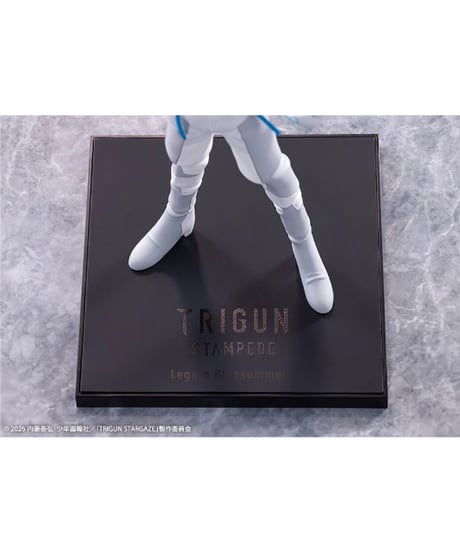 【予約】OSHI WORKS レガート・ブルーサマーズ TRIGUN STAMPEDE　PVC塗装済み完成品　［コトブキヤ］
