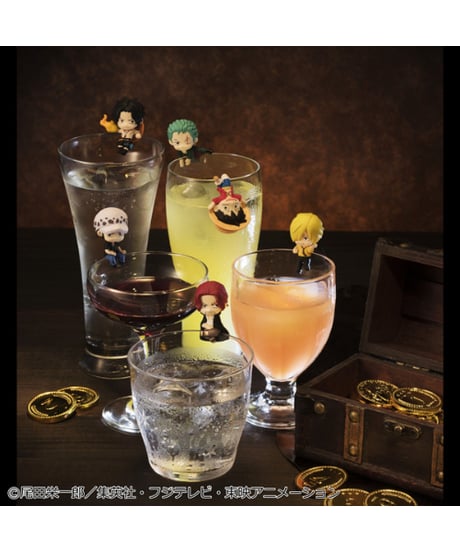 【予約】お茶友シリーズ ONE PIECE 海賊たちの宴【再販】　8個入り1BOX　［メガハウス］