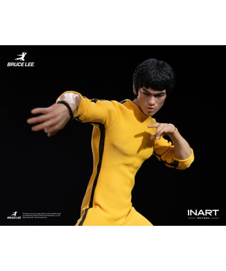 【予約】INART Action（インアート・アクション）― ブルース・リー（イエロー・ジャンプスーツ）1/12スケール アクションフィギュア　［INART］