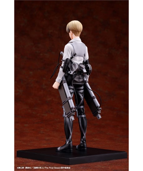 【予約】OSHI WORKS アルミン・アルレルト The Final Season ver.　進撃の巨人 The Final Season.　PVC塗装済み完成品　［コトブキヤ］