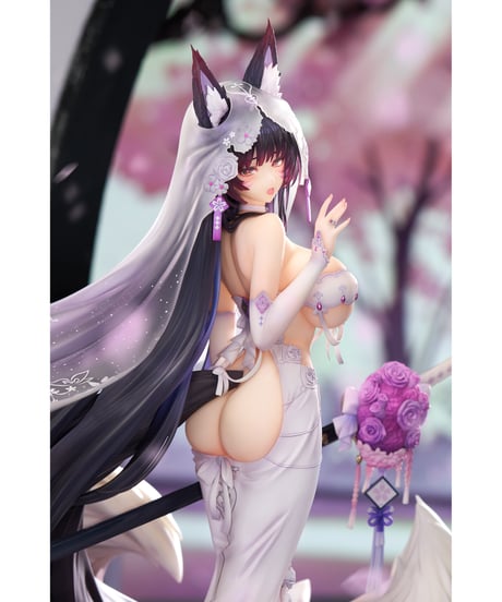 【予約】アズールレーン 武蔵 純潔清浄のウィステリアVer.  LEDアクリル展示ケース付きスペシャル版　1/7スケールフィギュア　［APEX-TOYS］