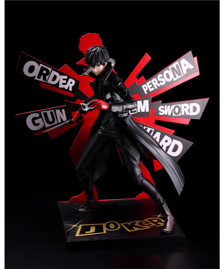 【予約】OSHI WORKS ペルソナ5 ザ・ロイヤル ジョーカー　PVC塗装済み完成品　［コトブキヤ］