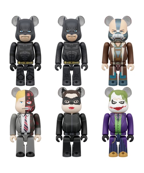 【予約】BE@RBRICK CHASE BATMAN THE DARK KNIGHT TRILOGY　12個入り1BOX　［メディコム・トイ］