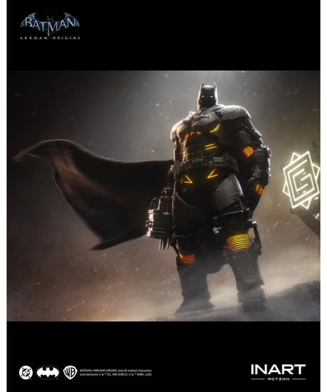 【予約】INART Action 『バットマン：アーカム・ビギンズ』バットマン（XEスーツ）アクションフィギュア　［INART］