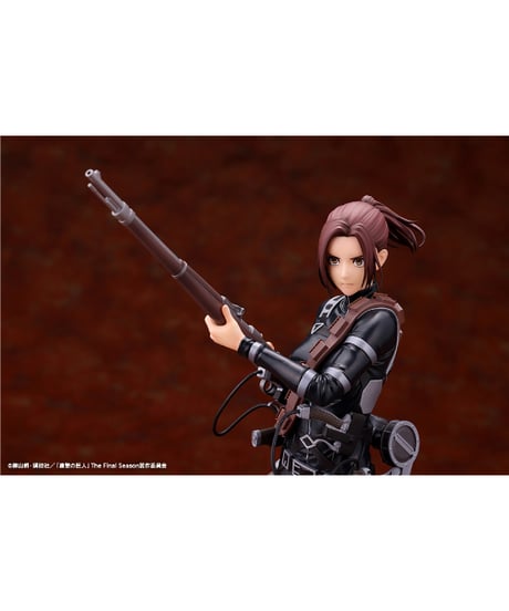 【予約】OSHI WORKS サシャ・ブラウス The Final Season ver.　進撃の巨人 The Final Season.　PVC塗装済み完成品　［コトブキヤ］