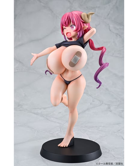 【予約】イルル 絆創膏スタイル　小林さんちのメイドラゴン　1/5スケール　PVC製塗装済み完成品　[Q-Six]