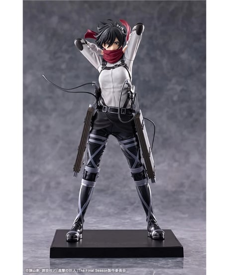 【予約】OSHI WORKS ミカサ・アッカーマン The Final Season ver.　PVC塗装済み完成品　TVアニメ『進撃の巨人』The Final Season　［コトブキヤ］