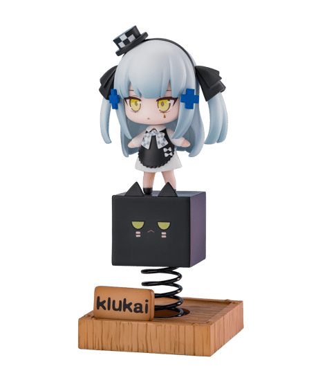 【予約】ドールズフロントライン2：エクシリウム くろねこクルカイ バネフィギュア　［KAWA DESIGN］