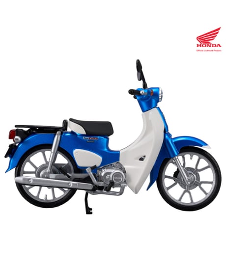 【予約】KAITANICS Honda スーパーカブ110 グリントウェーブブルーメタリック　組立て式フィギュア［メガハウス］