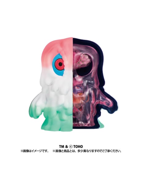 【予約】INSIDE FANTASY ヘドラ　4個入り1BOX　『ゴジラ』　彩色済みフィギュア　［メガハウス］