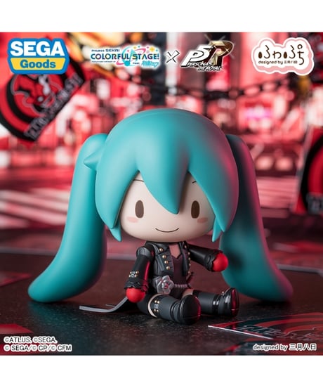 【予約】プロジェクトセカイ カラフルステージ！ feat. 初音ミク×ペルソナ5 ザ・ロイヤル ふわぷち デフォルメフィギュア 初音ミク　[セガ フェイブ]