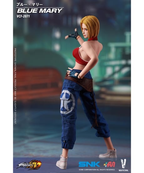 【予約】THE KING OF FIGHTERS XIV ブルー・マリー 1/6 アクションフィギュア　［ベリークール］
