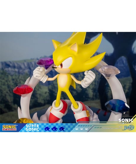 【予約】ソニックフロンティアスーパーソニックスタチュー (完成品) 『 ソニック・ザ・ヘッジホッグ 』　［ファースト4フィギュア］