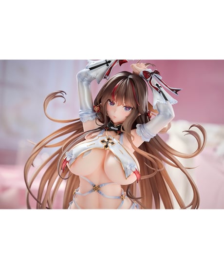 【予約】シノビマスター 閃乱カグラ NEW LINK 鴇 ～抱き枕 Ver.～ 1/4 塗装済み完成品フィギュア　[アルファマックス]