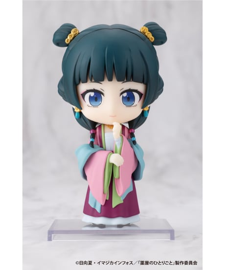 【予約】OSHI WORKS Mini 猫猫（園遊会Ver.）　薬屋のひとりごと　PVC塗装済み完成品　［コトブキヤ］