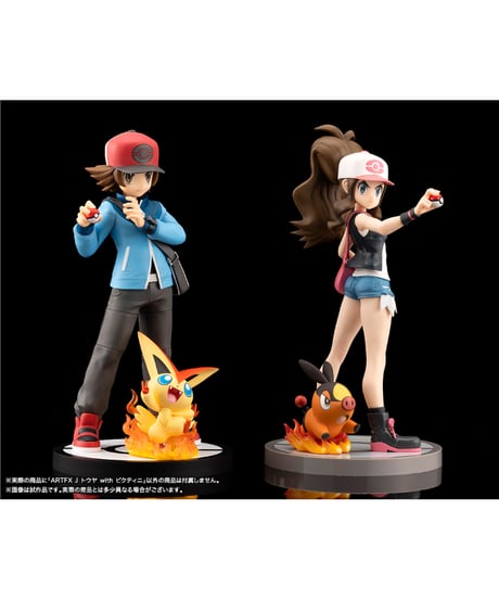 【予約】ARTFX J トウヤ with ビクティニ　1/8　PVC塗装済み完成品　『ポケットモンスター』シリーズ　[コトブキヤ]