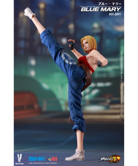 【予約】THE KING OF FIGHTERS XIV ブルー・マリー 1/6 アクションフィギュア　［ベリークール］