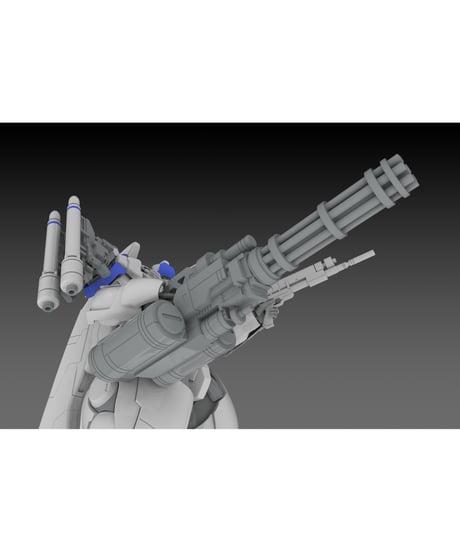 【予約】プラスチックキット「X-4+(PD-802) 装甲歩兵用　武装セット3[武装取り付け用肩パーツ＆DRu35 MLC＆R25ロケット＆M7Aガトリング砲]」　[PLUM]