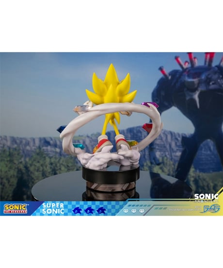 【予約】ソニックフロンティアスーパーソニックスタチュー (完成品) 『 ソニック・ザ・ヘッジホッグ 』　［ファースト4フィギュア］