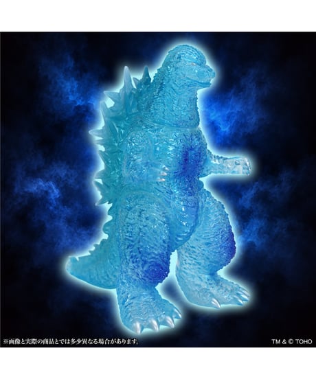 【予約】MSS ゴジラEX【第24弾】ゴジラ（2023）クリアブルー Ver.　彩色済み完成品　[CCP JAPAN]