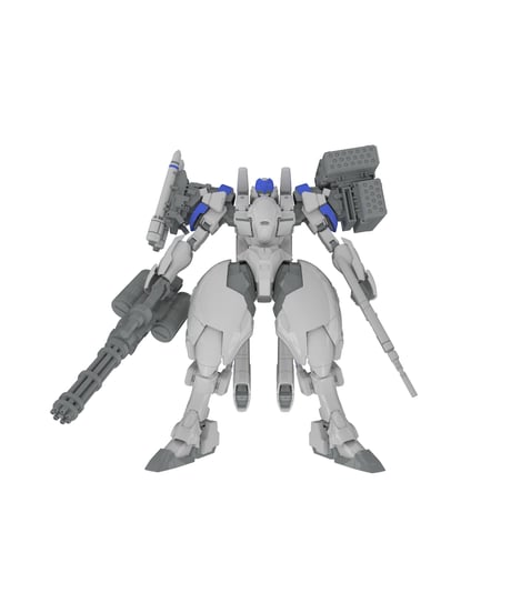 【予約】プラスチックキット「X-4+(PD-802) 装甲歩兵用　武装セット3[武装取り付け用肩パーツ＆DRu35 MLC＆R25ロケット＆M7Aガトリング砲]」　[PLUM]