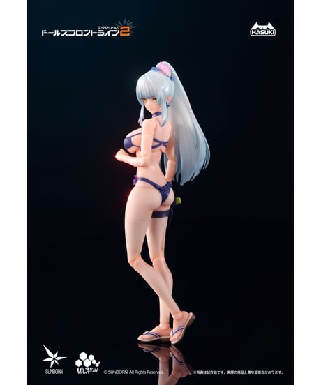 【予約】pocket art PA013 ドールズフロントライン2：エクシリウム クルカイ 蒼き軌跡Ver. 豪華版 1/12 完成品アクションフィギュア　［HASUKI］