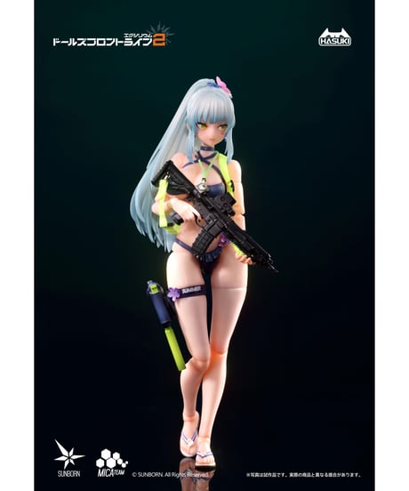 【予約】pocket art PA013 ドールズフロントライン2：エクシリウム クルカイ 蒼き軌跡Ver. 豪華版 1/12 完成品アクションフィギュア　［HASUKI］