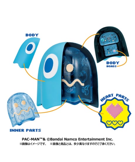 【予約】INSIDE FANTASY パックマン　4個入り1BOX　［メガハウス］