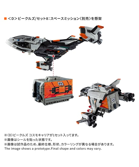 【予約】＜D＞ビークルズ コスモキャリア (完成品)　ダイアクロン　［タカラトミー］