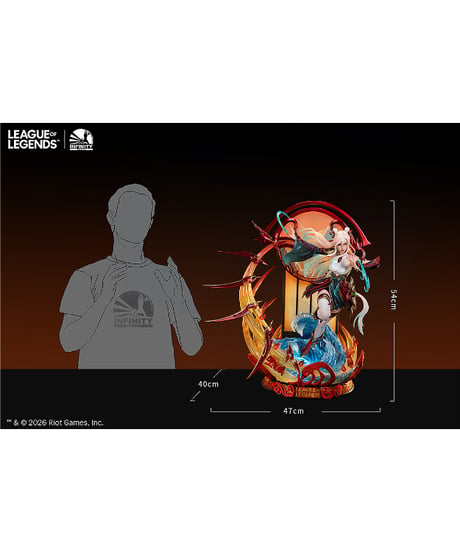 【予約】Infinity Studio × League of Legends ミスメーカー イレリア 1/4スケール　塗装済み完成品　［Infinity Studio］