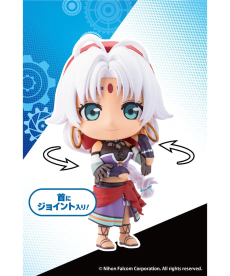 【予約】OSHI WORKS Mini シェラザード・ハーヴェイ　軌跡シリーズ　PVC塗装済み完成品　［コトブキヤ］
