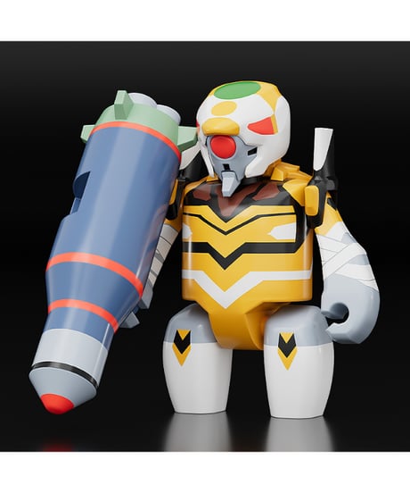 【予約】【送料無料】BRICKROID エヴァンゲリオン零号機（改）『：破』ver.　ヱヴァンゲリヲン新劇場版　  プラスチック製 塗装済み可動フィギュア　[ グッドスマイルカンパニー ]